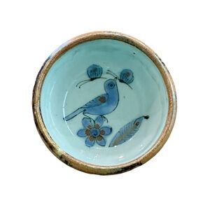 Vintage Signed Ken Edwards El Palomar Mexican Pottery Bowl